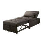 Modernes konvertierbares Tufting-Futonsofa aus Stoff