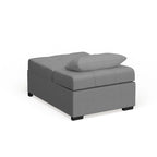 Modernes konvertierbares Tufting-Futonsofa aus Stoff