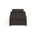 Modernes konvertierbares Tufting-Futonsofa aus Stoff