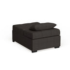 Modernes konvertierbares Tufting-Futonsofa aus Stoff