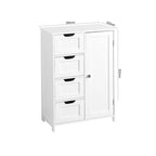 Badezimmerschrank mit verstellbarem Regal und Schubladen