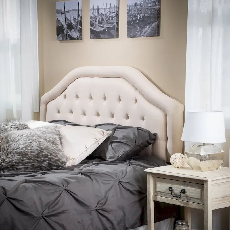 Adjustable Full/ Queen Tufted Headboard
