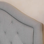 Verstellbares getuftetes Kopfteil für Doppel-/Queensize-Bett
