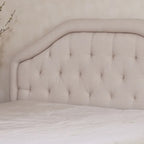Verstellbares getuftetes Kopfteil für Doppel-/Queensize-Bett