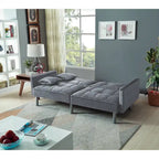 75,6 cm Samt Schlafsofa Futon Zweiersofa