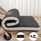 Roll-Up-Boden-Futon im japanischen Stil mit Aufbewahrungstasche