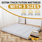 Roll-Up-Boden-Futon im japanischen Stil mit Aufbewahrungstasche
