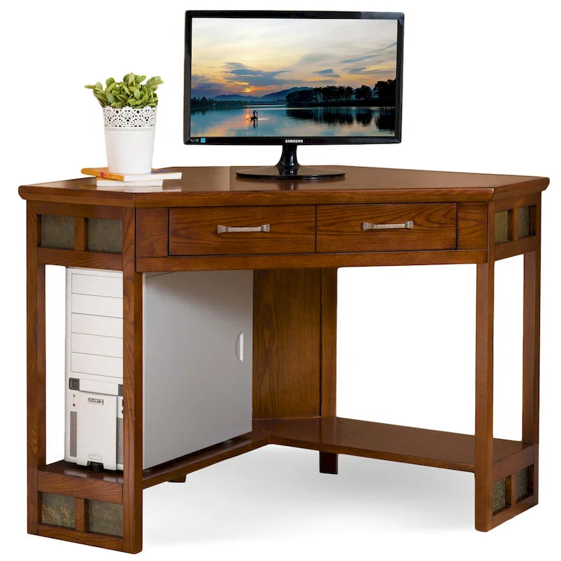 Mission Corner Writing Desk
