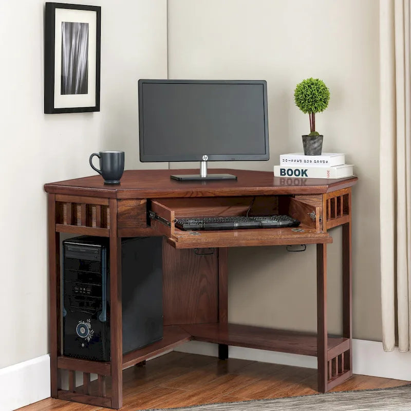 Mission Corner Writing Desk