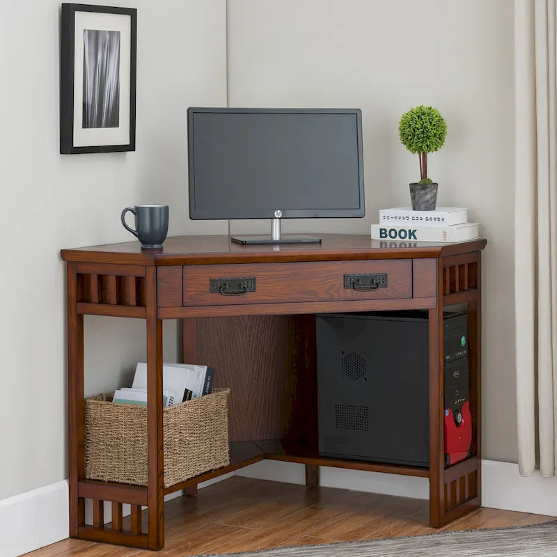 Mission Corner Writing Desk