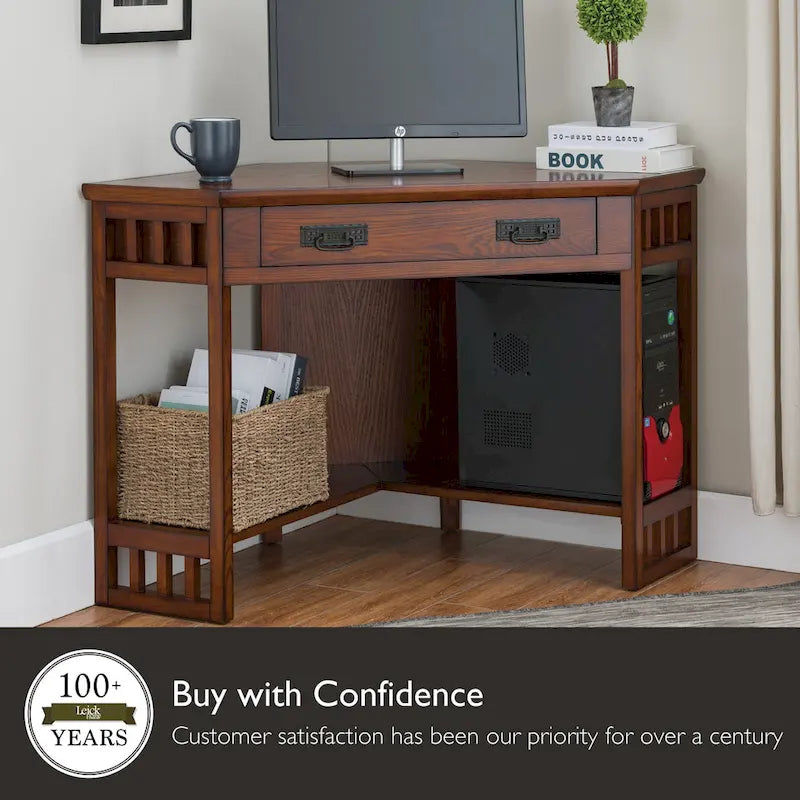 Mission Corner Writing Desk