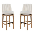 2er-Pack drehbarer Barhocker