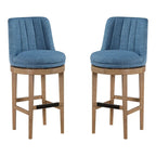 2er-Pack drehbarer Barhocker