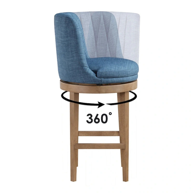 2-Pack Swivel Barstool