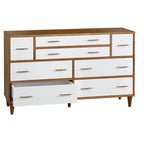 8-Schubladen-Kommode im Mid-Century Modern Stil