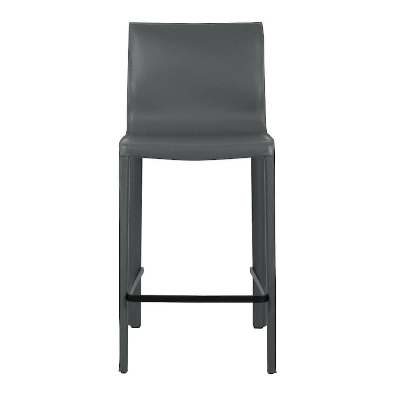 Moderner Barhocker STAN aus Leder