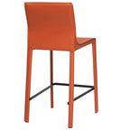 Moderner Barhocker STAN aus Leder