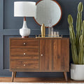 Horsens 3-Drawer Mid-Century Modern Buffet/Sideboard
