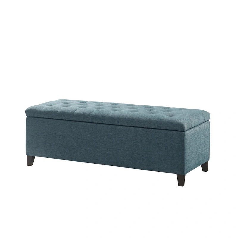 Tufted Top Upholstered Storage Bench
