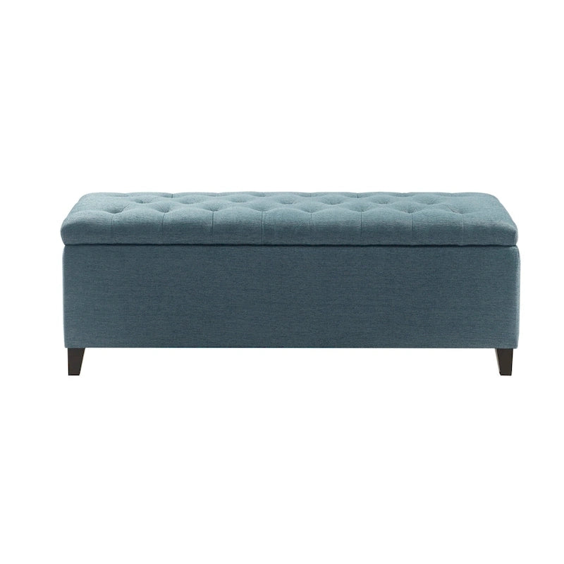 Tufted Top Upholstered Storage Bench