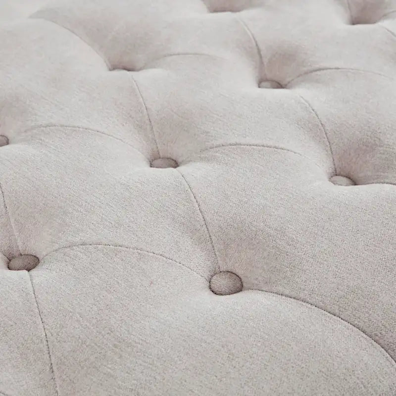 Tufted Top Upholstered Storage Bench
