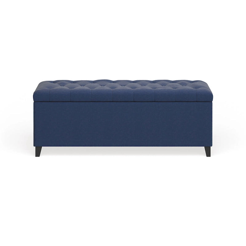 Tufted Top Upholstered Storage Bench