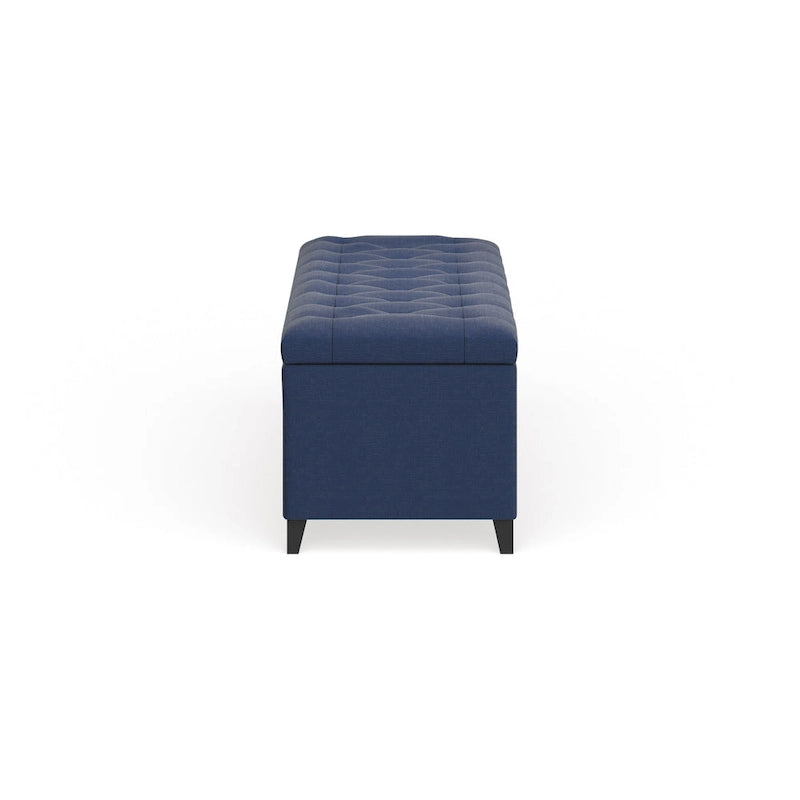 Tufted Top Upholstered Storage Bench