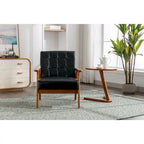 Mid-Century Modern Akzentstuhl aus Massivholz, für Wohnzimmer Schlafzimmer Studio