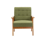 Mid-Century Modern Akzentstuhl aus Massivholz, für Wohnzimmer Schlafzimmer Studio