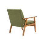 Mid-Century Modern Akzentstuhl aus Massivholz, für Wohnzimmer Schlafzimmer Studio