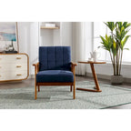 Mid-Century Modern Akzentstuhl aus Massivholz, für Wohnzimmer Schlafzimmer Studio