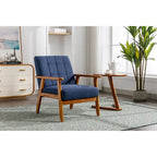 Mid-Century Modern Akzentstuhl aus Massivholz, für Wohnzimmer Schlafzimmer Studio