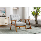 Mid-Century Modern Akzentstuhl aus Massivholz, für Wohnzimmer Schlafzimmer Studio