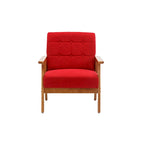 Mid-Century Modern Akzentstuhl aus Massivholz, für Wohnzimmer Schlafzimmer Studio