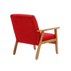 Mid-Century Modern Akzentstuhl aus Massivholz, für Wohnzimmer Schlafzimmer Studio