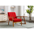 Mid-Century Modern Akzentstuhl aus Massivholz, für Wohnzimmer Schlafzimmer Studio