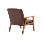 Mid-Century Modern Akzentstuhl aus Massivholz, für Wohnzimmer Schlafzimmer Studio