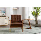 Mid-Century Modern Akzentstuhl aus Massivholz, für Wohnzimmer Schlafzimmer Studio