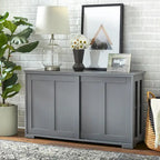 Stapelbares Buffet/Sideboard mit Schiebetüren