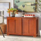 Stapelbares Buffet/Sideboard mit Schiebetüren