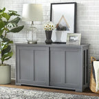 Stapelbares Buffet/Sideboard mit Schiebetüren