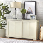 Stapelbares Buffet/Sideboard mit Schiebetüren
