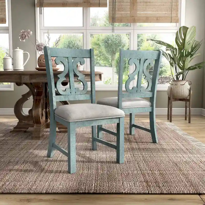 Farmhouse Wood Dining Chairs