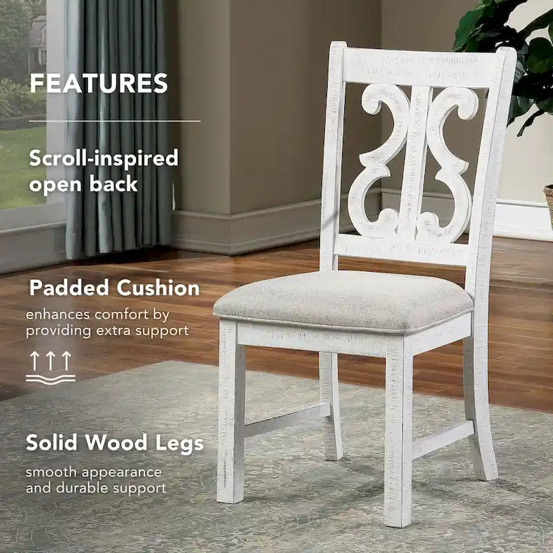 Farmhouse Wood Dining Chairs