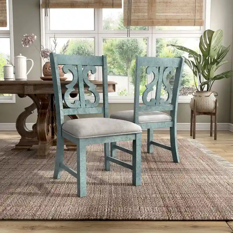 Farmhouse Wood Dining Chairs