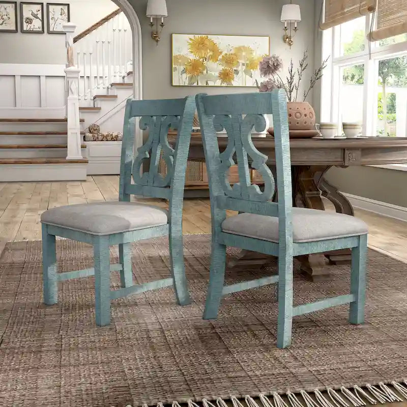 Farmhouse Wood Dining Chairs