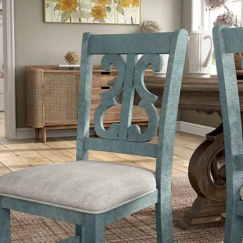 Farmhouse Wood Dining Chairs
