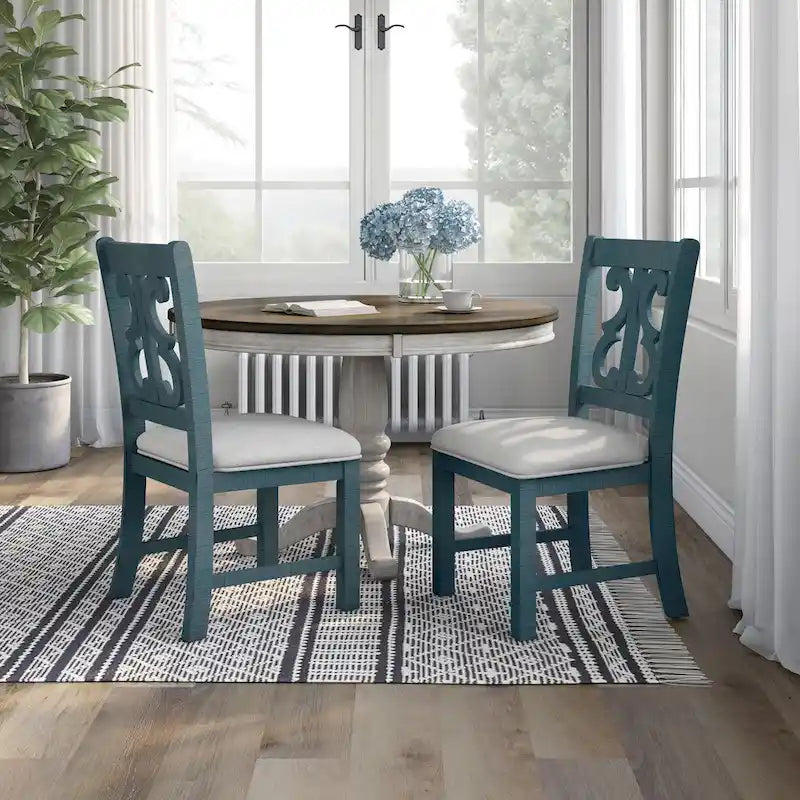 Farmhouse Wood Dining Chairs