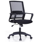 Ergonomischer Bürostuhl mit Netzrückenlehne, hoher Rückenlehne und 360°-Drehfunktion für Führungskräfte
