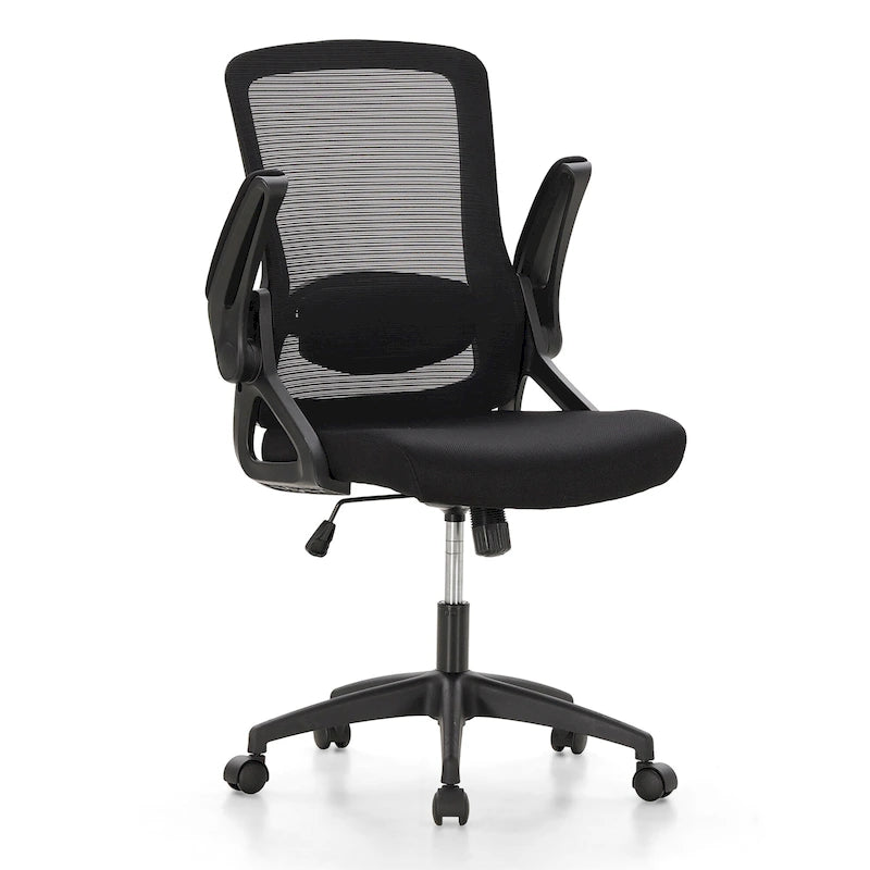 Ergonomischer Bürostuhl mit Netzrückenlehne, hoher Rückenlehne und 360°-Drehfunktion für Führungskräfte
